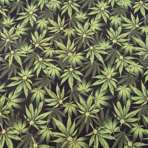 Green Marijuana Leggings