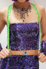 Sequins Suspenders
