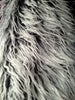 Gray and White Shag