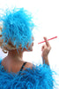 Ostrich Feather Hairclip